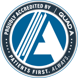 logo for Quad A accreditation 