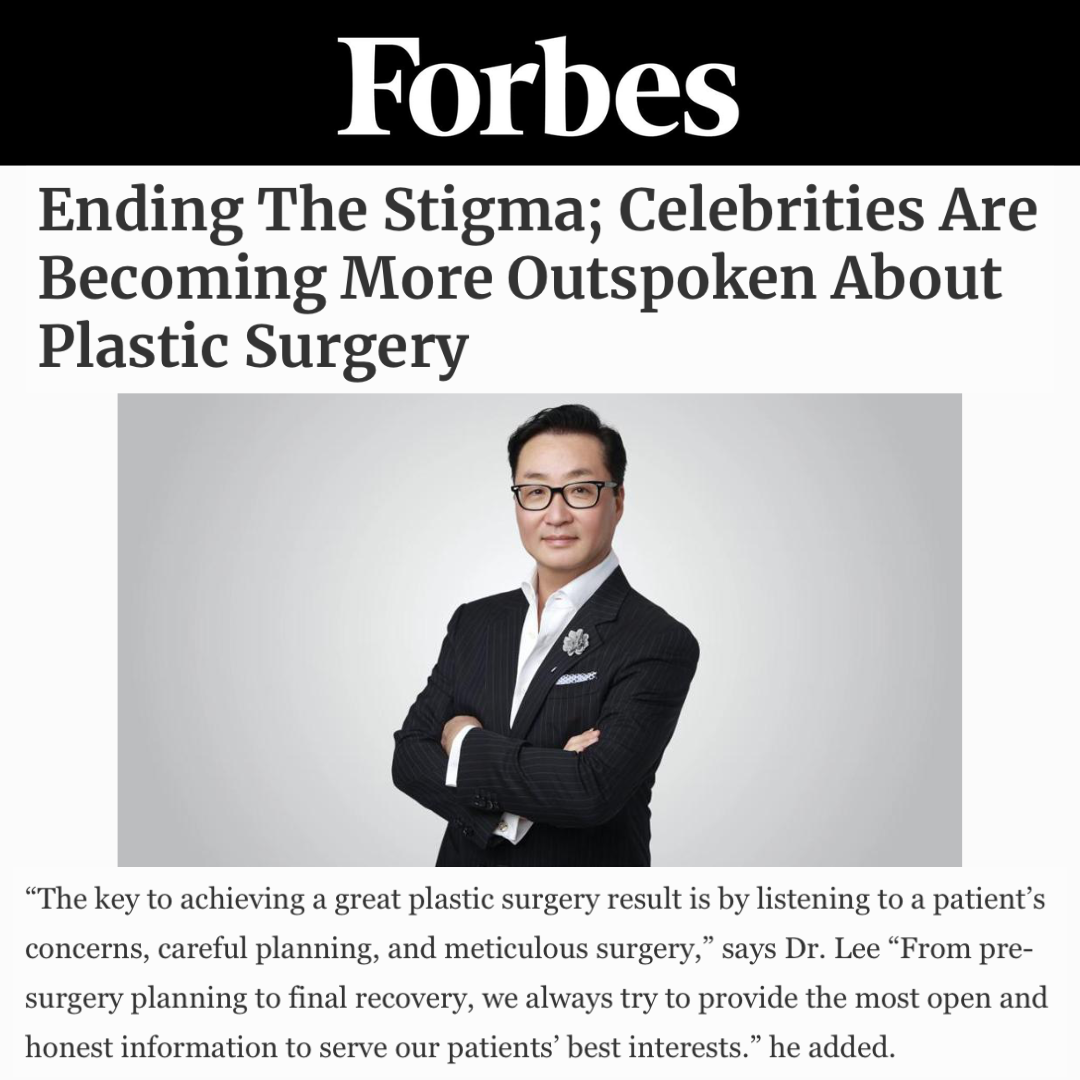 Forbes article highlighting Dr. Lee