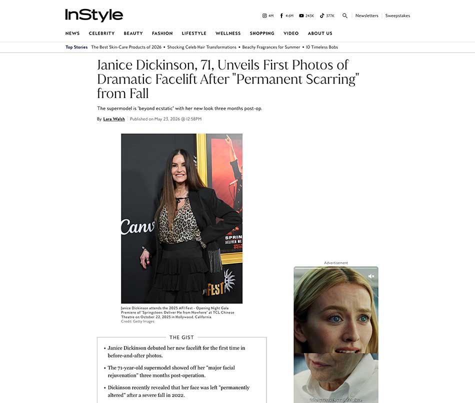 instyle Article
